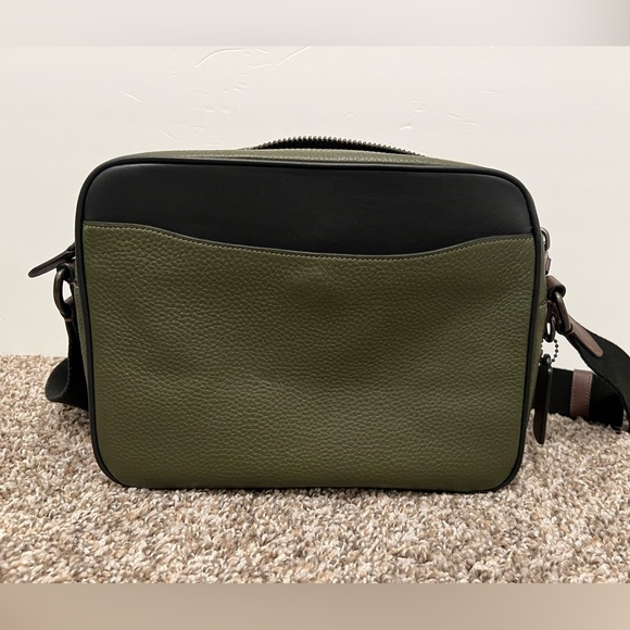 NWT Coach Metropolitan Soft Zip Messenger in Colorblock - Picture 4 of 7